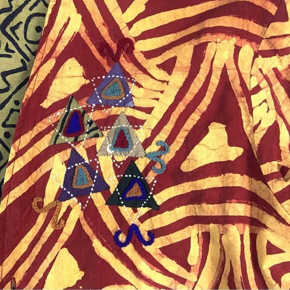 ARTISAN Cotton Reversible Block Print Jacket - Picture 5 of 11